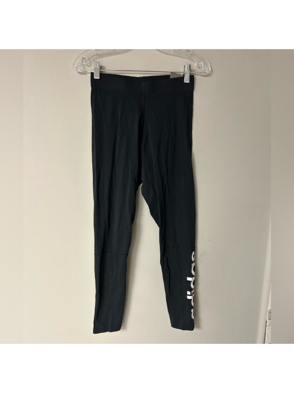Adidas Black Tight Normal Length Leggings‎